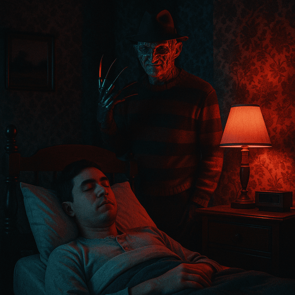 Nightmare Bedroom Scene
