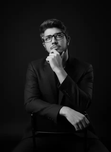 Studio Portrait B&W